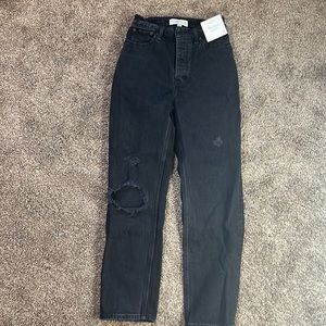Abercrombie curve love dad jeans